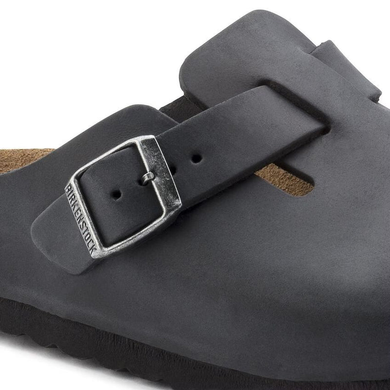 Birkenstock Boston Oiled Leather Black