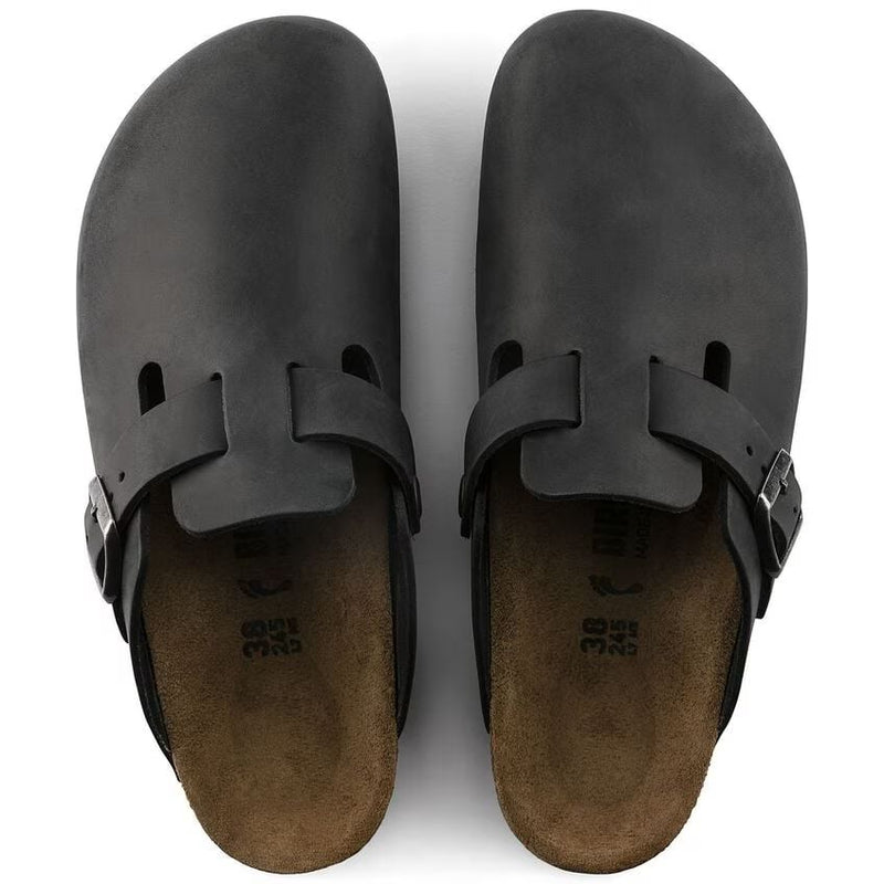 Birkenstock Boston Oiled Leather Black