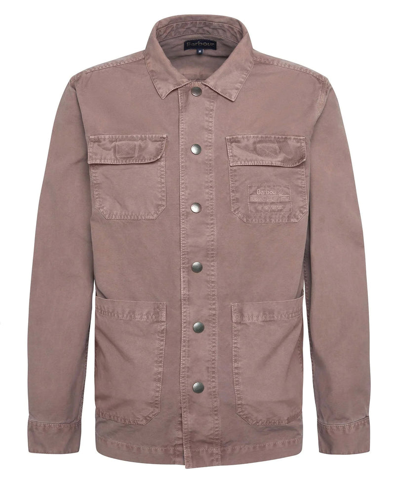 Barbour Grindle Cargo Overshirt SS25 (Washed Heather)