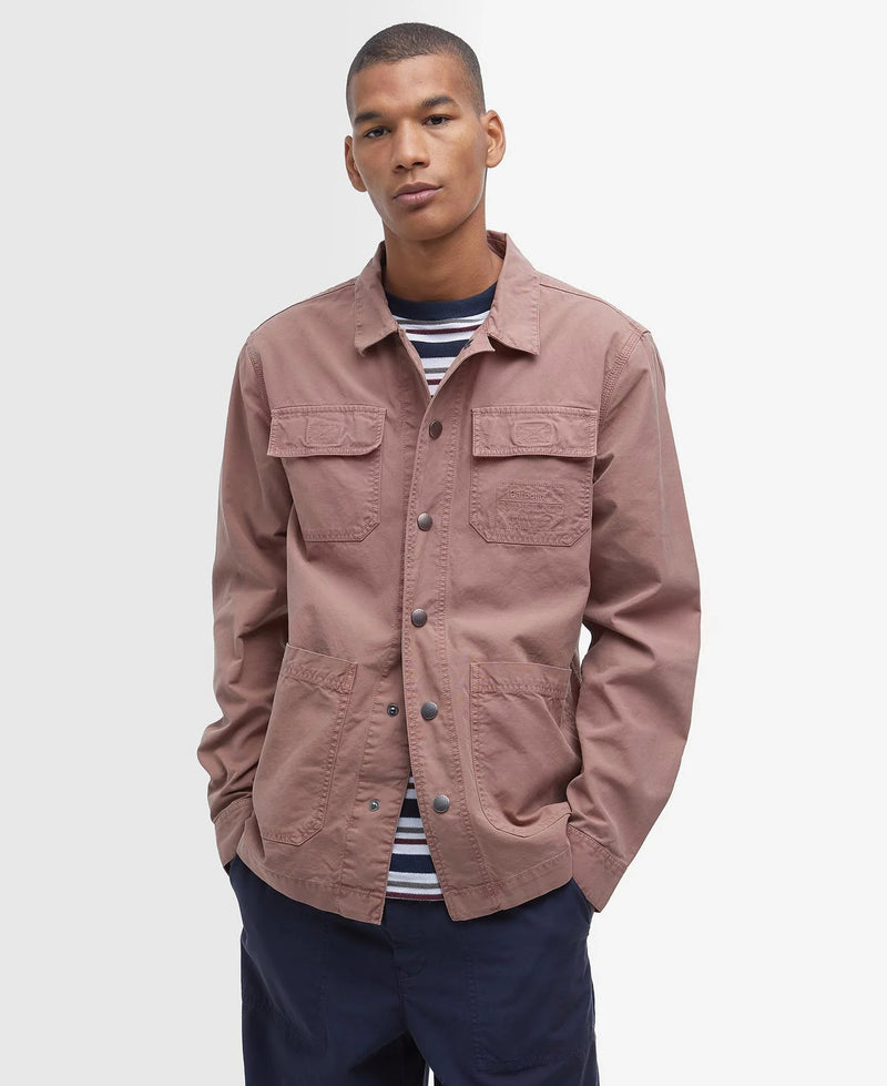 Barbour Grindle Cargo Overshirt SS25 (Washed Heather)