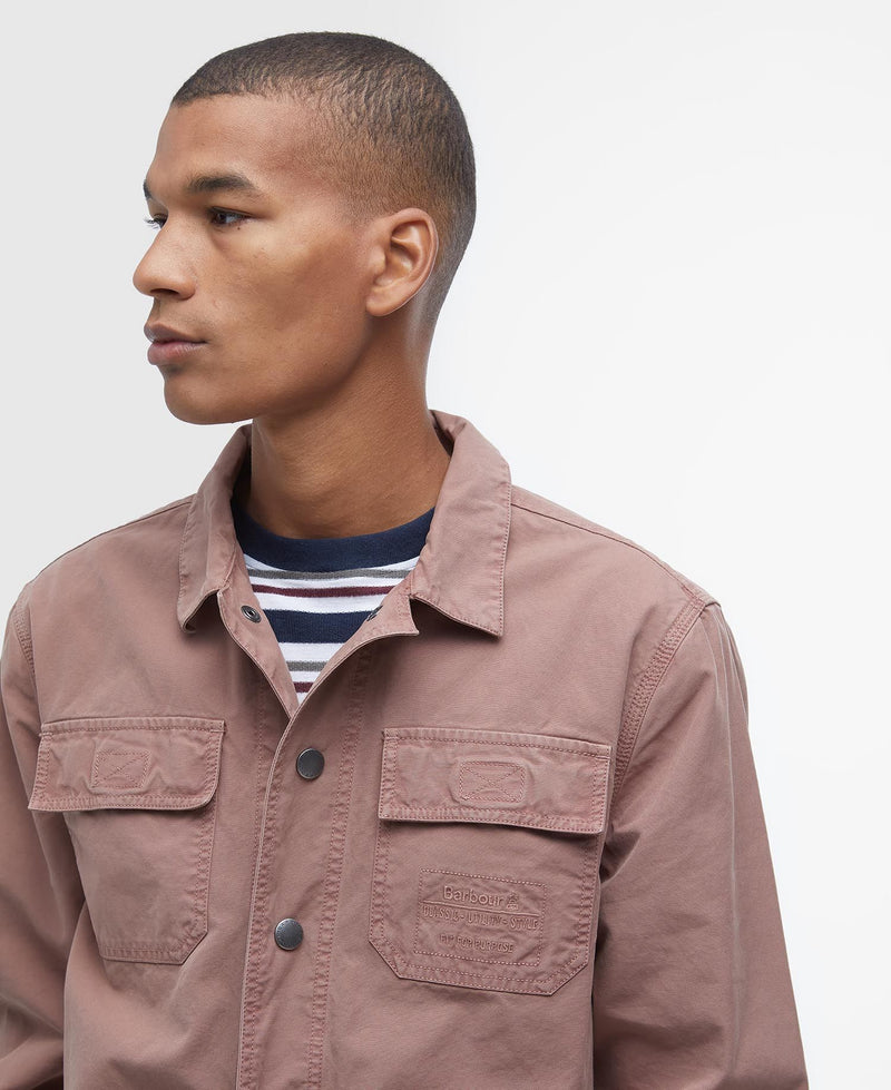 Barbour Grindle Cargo Overshirt SS25 (Washed Heather)