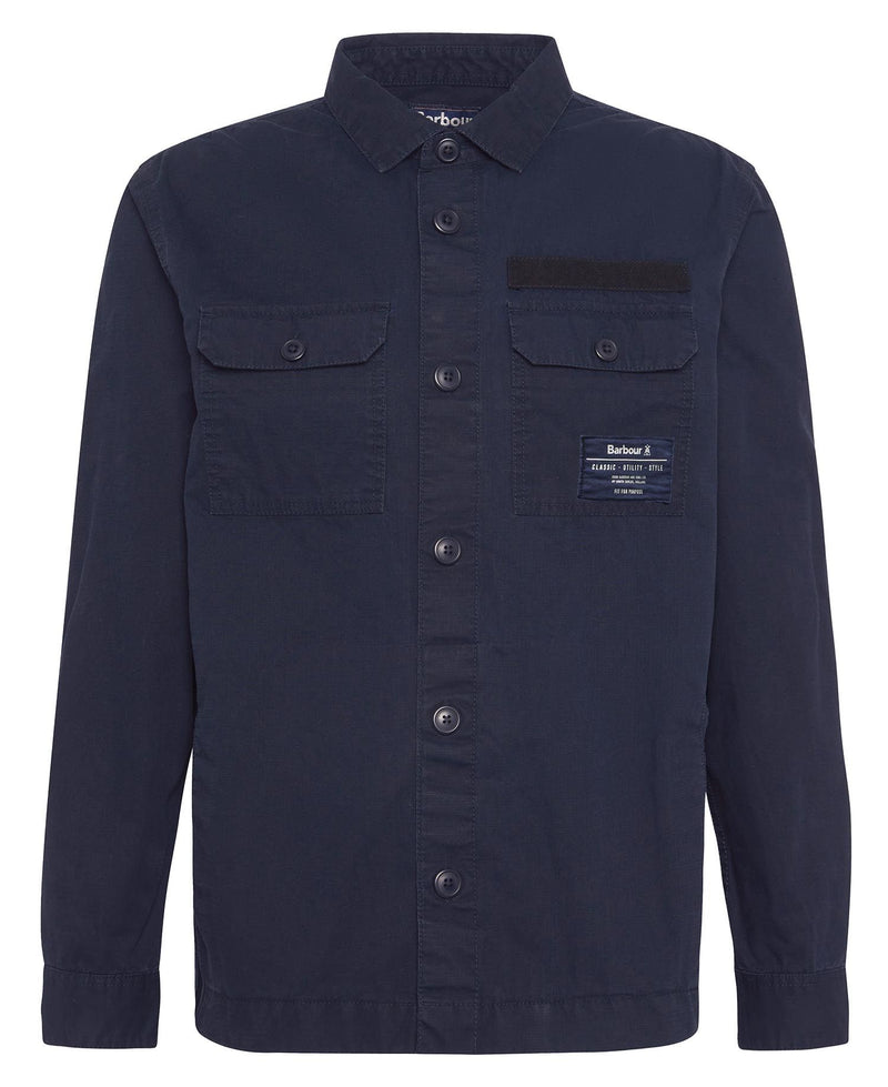 Barbour Bidlam Overshirt SS25 (Navy)