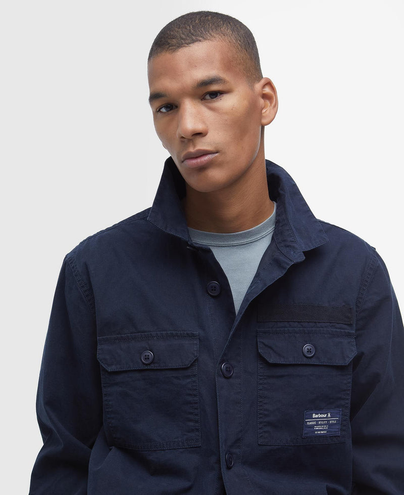 Barbour Bidlam Overshirt SS25 (Navy)