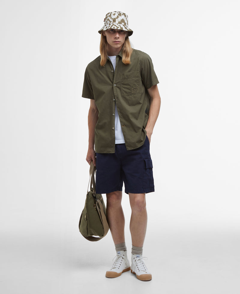 Barbour Holywell Poplin S/S Shirt SS25 (Light Sage)