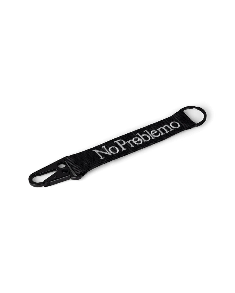 No Problemo Mini Problemo Carabiner Keychain (Black)