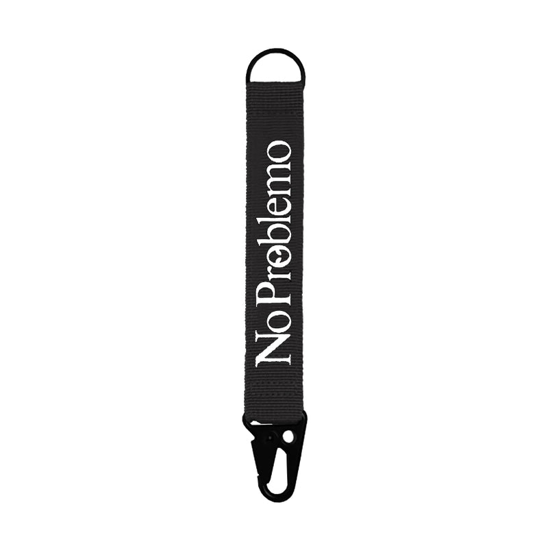 No Problemo Mini Problemo Carabiner Keychain (Black)