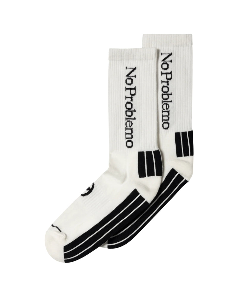 No Problemo Socks (White)