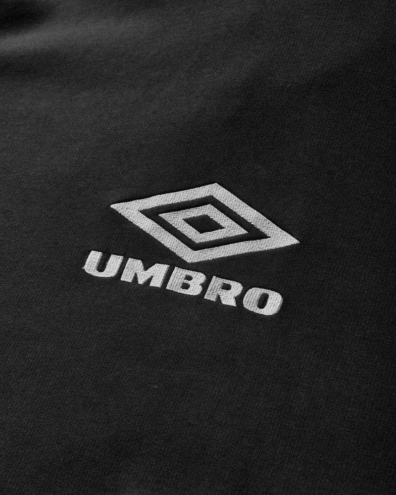 Umbro Og Logo Mask Hoodie (Washed Black)