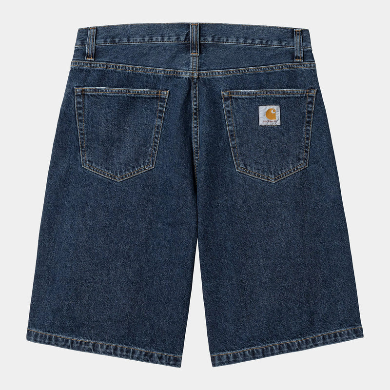 Carhartt WIP Landon Short 100% Cotton 'Robertson' Denim, 12 oz (Blue stone washed)