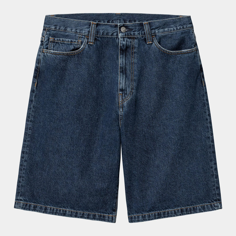 Carhartt WIP Landon Short 100% Cotton 'Robertson' Denim, 12 oz (Blue stone washed)