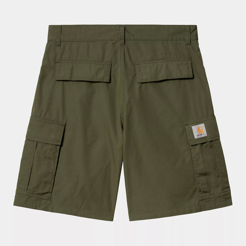 Carhartt WIP Cole Cargo Short Cotton Lane Poplin, 6 oz (Turtle rinsed)