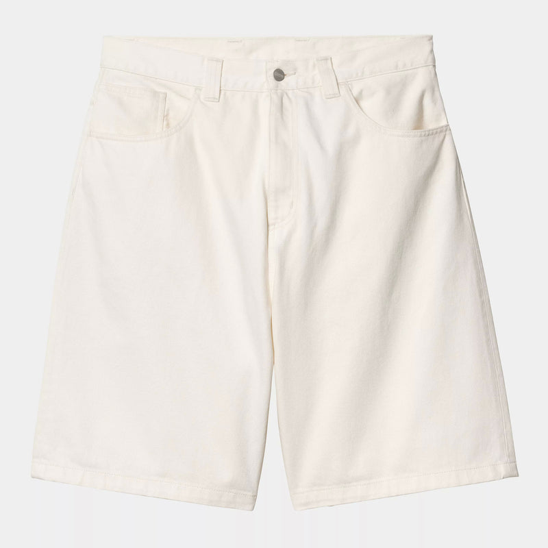 Carhartt WIP Brandon Short 100% Cotton 'Smith' Denim, 13.5 oz (White rinsed)