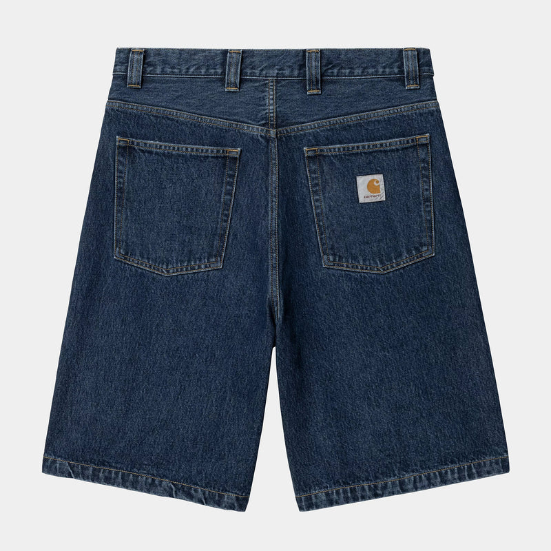 Carhartt WIP Brandon Short 100% Cotton 'Smith' Denim, 13.5 oz (Blue stone washed)