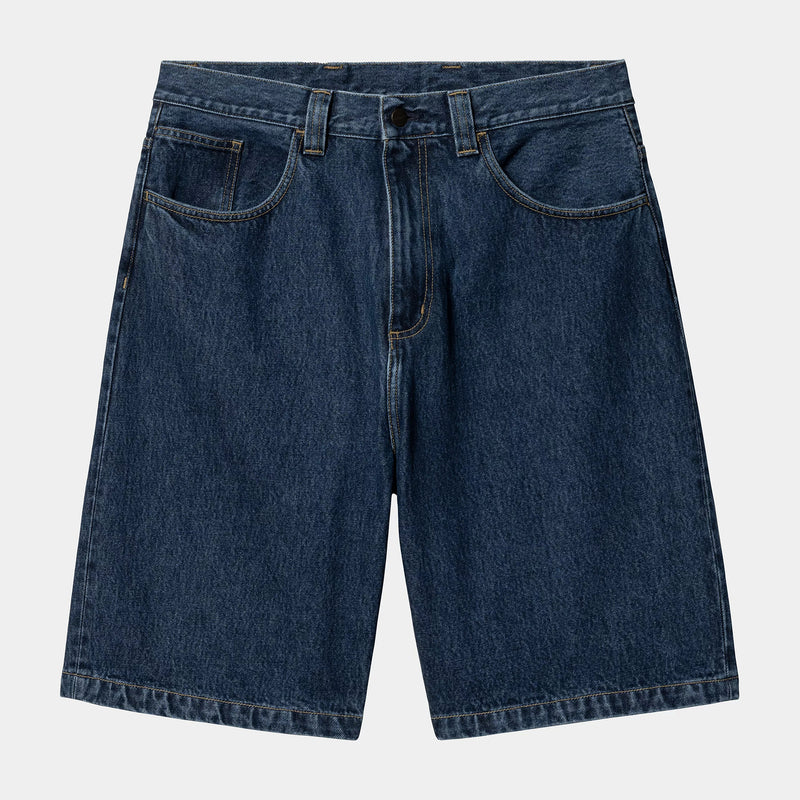 Carhartt WIP Brandon Short 100% Cotton 'Smith' Denim, 13.5 oz (Blue stone washed)