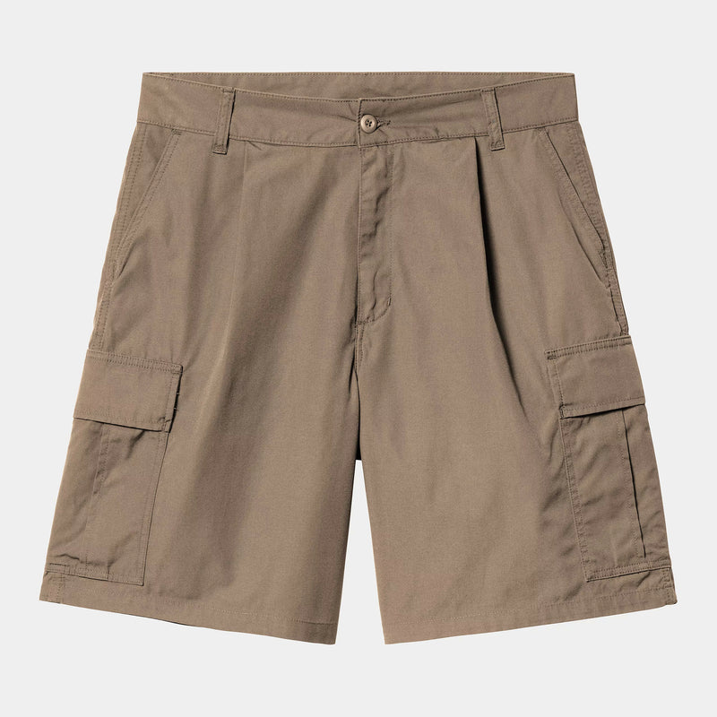 Carhartt WIP Cole Cargo Short Cotton Lane Poplin, 6 oz (Branch rinsed)