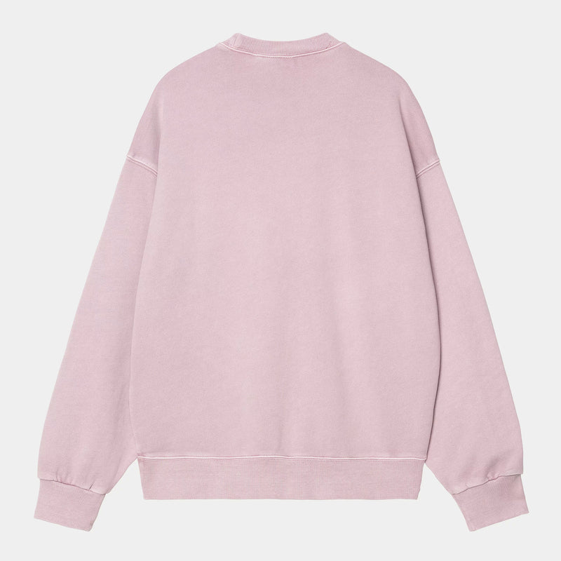 Carhartt WIP Nelson Sweat Cotton Sweat, 370 g/m² (Hortensia garment dyed)