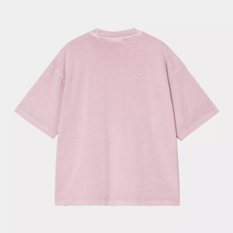 Carhartt WIP W' S/S Nelson T-Shirt Organic Cotton Single Jersey, 165 g/m² (Hortensia garment dyed)