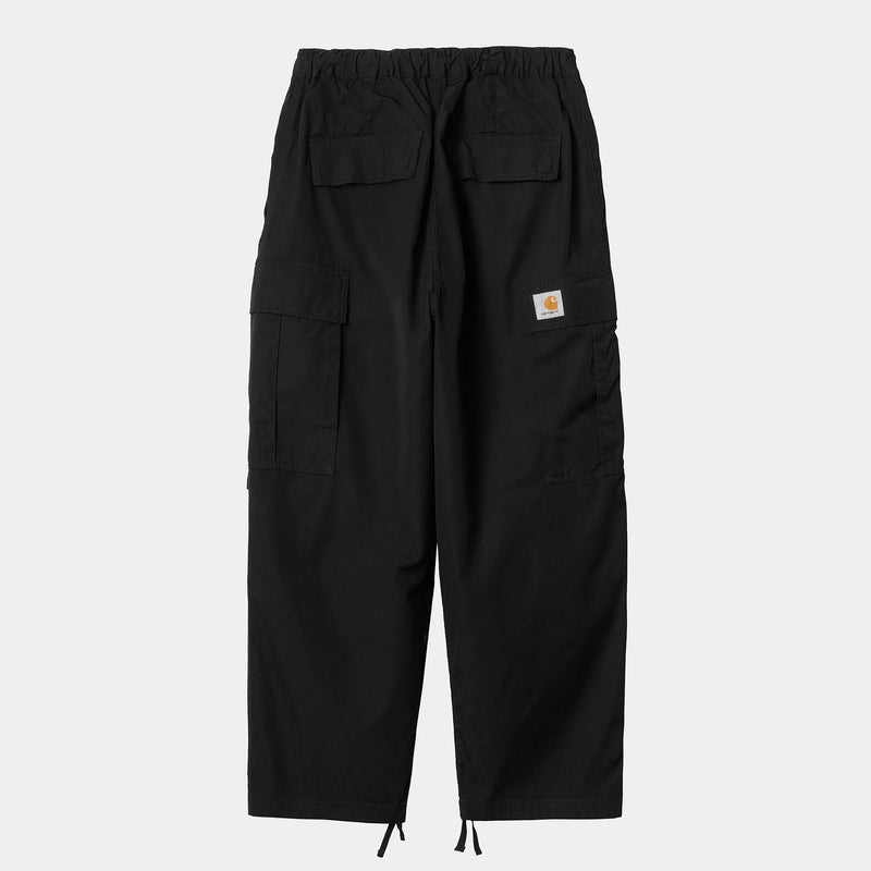 Carhartt WIP Jet Cargo Pant Cotton Columbia Ripstop, 6.5 oz (Black rinsed)