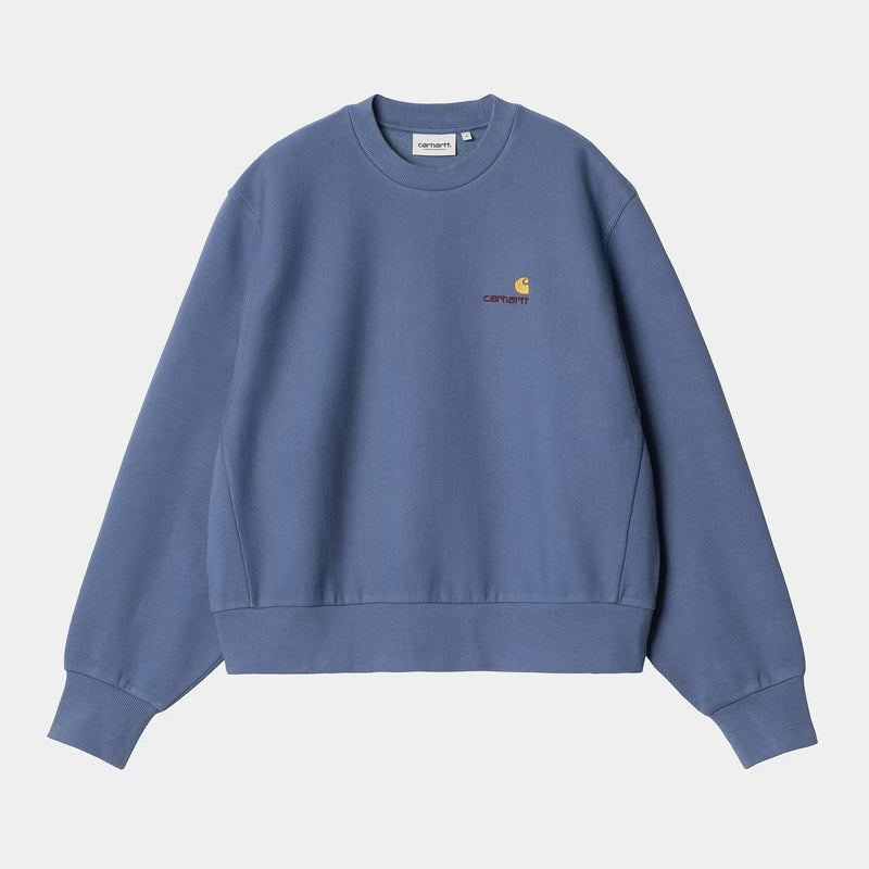 Carhartt WIP W' Hd American Script (Blue Iris)