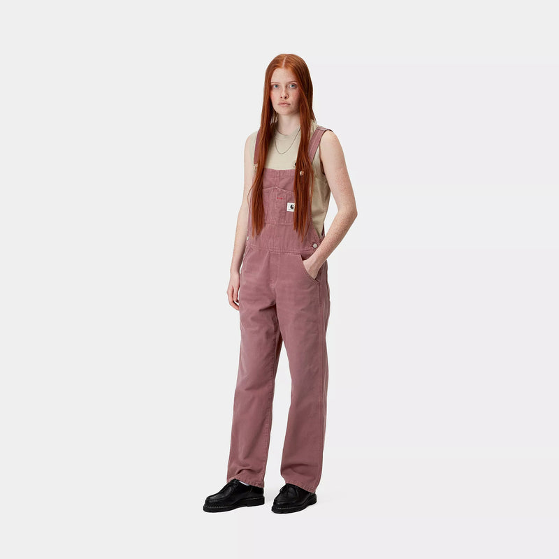 Carhartt WIP W' Bib Overall Straight (Dusky Pink)