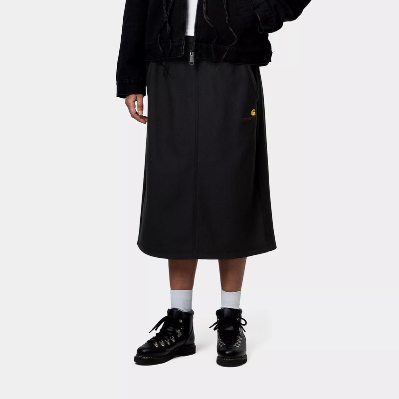 Carhartt WIP W' American Script Sweat Skirt (Black)