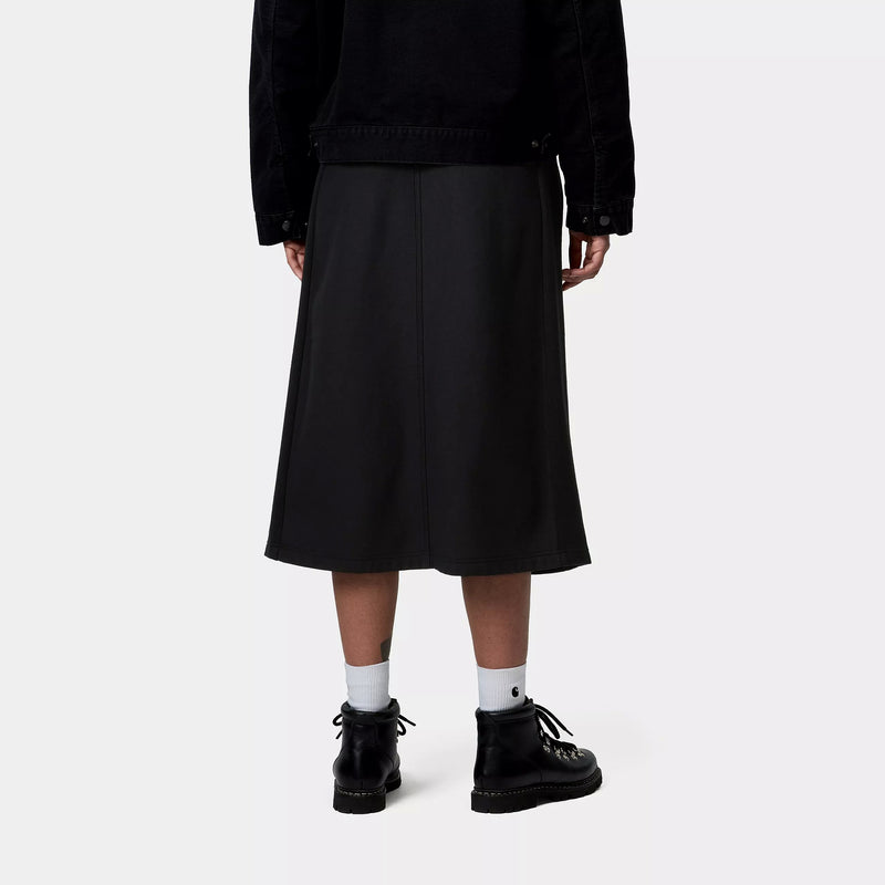 Carhartt WIP W' American Script Sweat Skirt (Black)