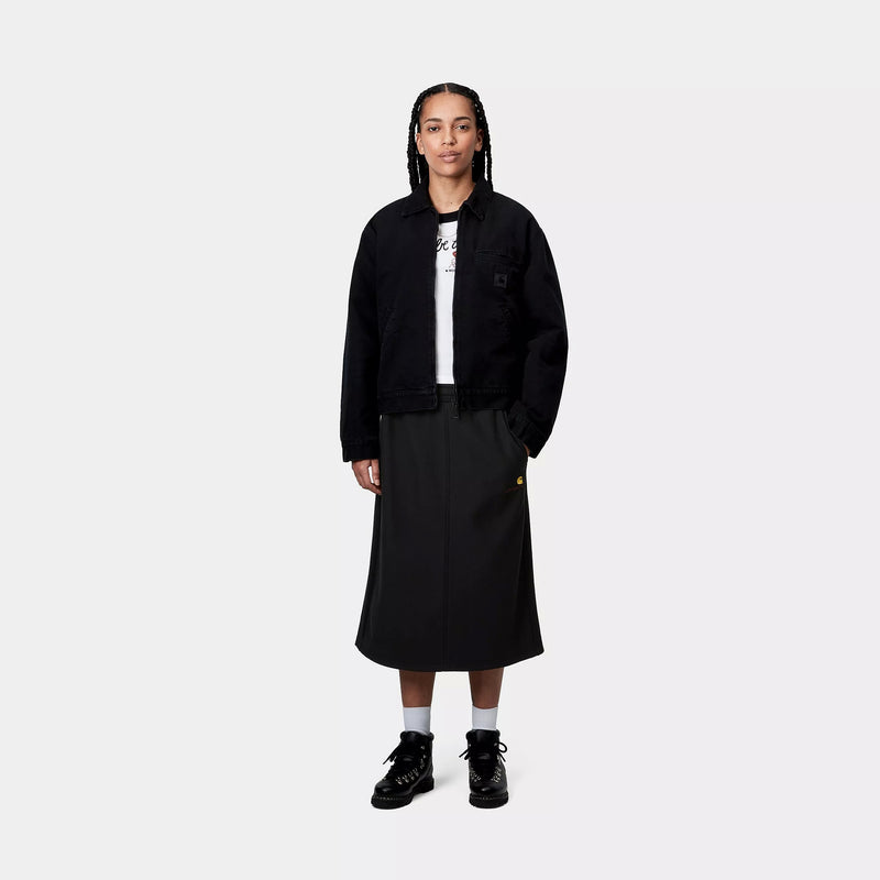 Carhartt WIP W' American Script Sweat Skirt (Black)