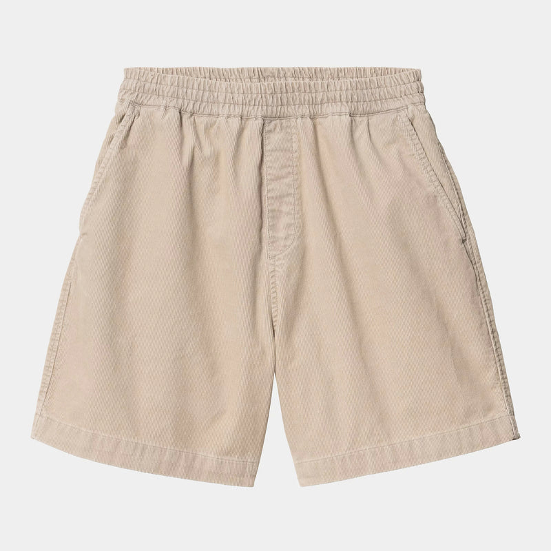 Carhartt WIP Reynold Short 100% Cotton 'Forsyth' Corduroy, 15 Wales, 8 oz  (Dusky Beige dusky washed)