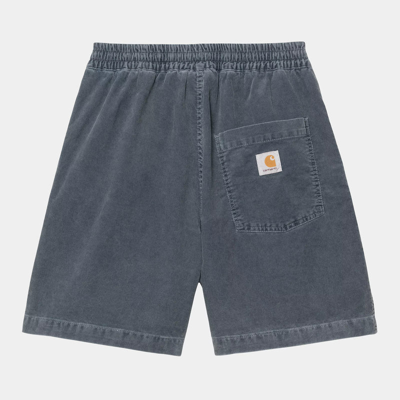 Carhartt WIP Reynold Short 100% Cotton 'Forsyth' Corduroy, 15 Wales, 8 oz (Dusky Blue dusky washed)