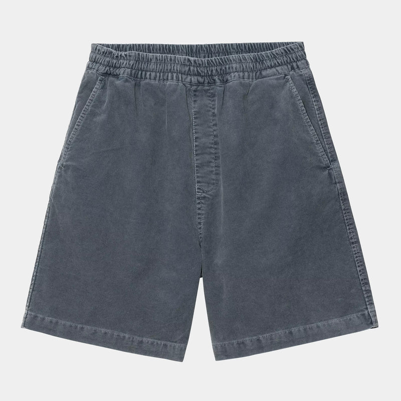 Carhartt WIP Reynold Short 100% Cotton 'Forsyth' Corduroy, 15 Wales, 8 oz (Dusky Blue dusky washed)