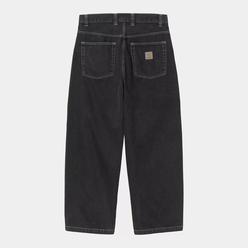 Carhartt WIP Brandon Pant Cotton Clark Twill, 10.5 oz (Black Stone Dyed)