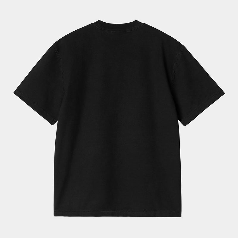 Carhartt WIP W' S/S Ingo T-Shirt Organic Cotton  (Black Garment Dyed)