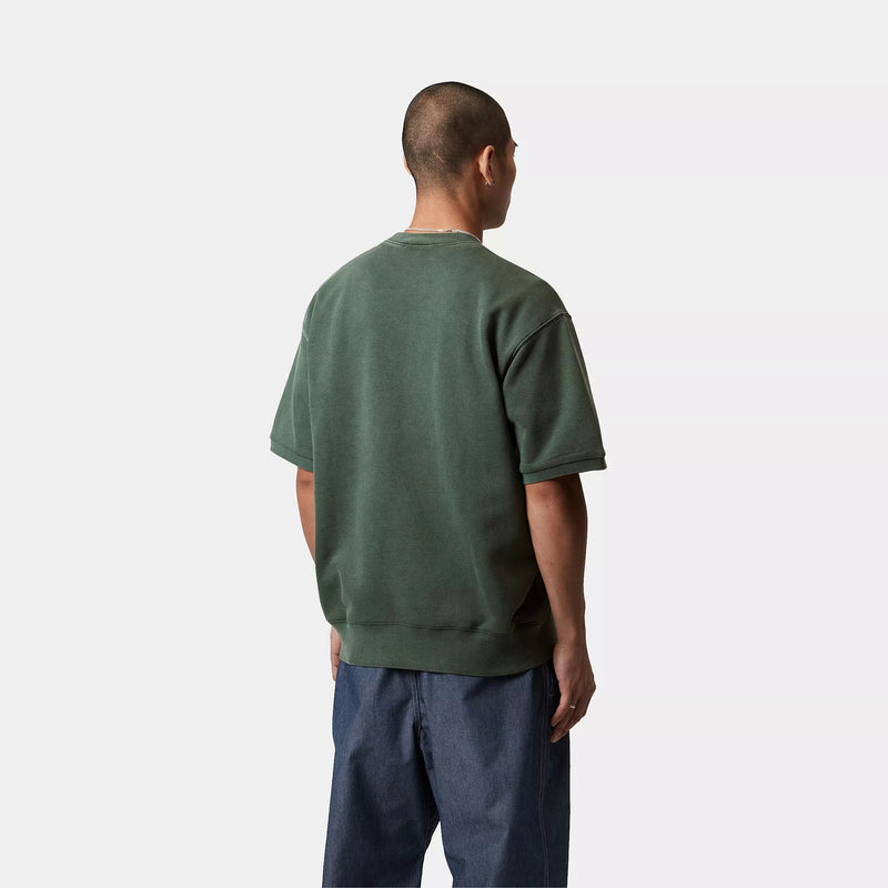 Carhartt WIP Library Sweat Cotton Sweat, 420 g/m² (Conifer Garment Dyed)