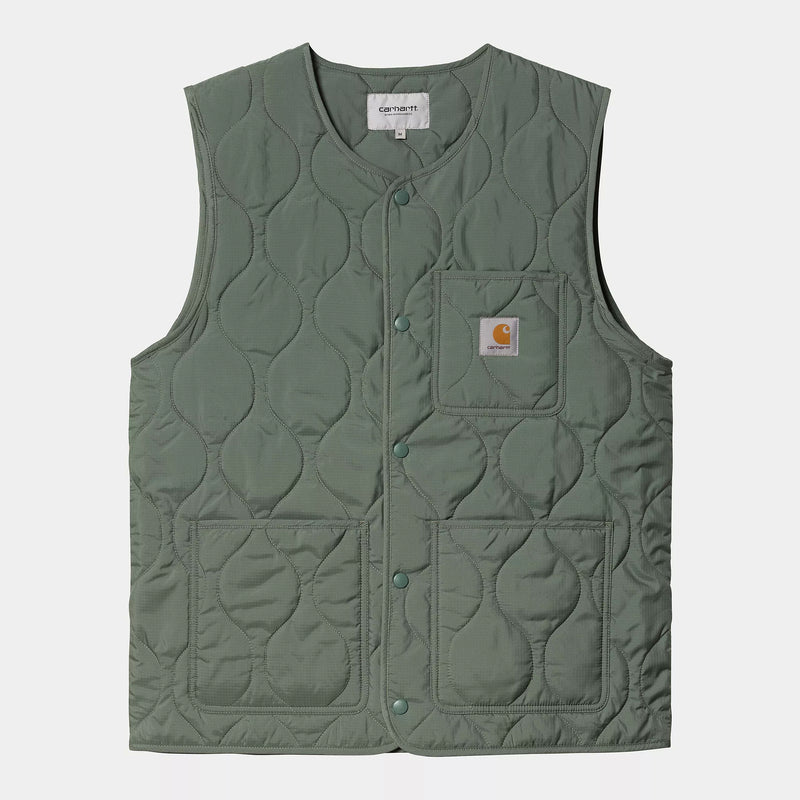 Carhartt WIP Skyton Vest 100% Recycled Polyester Ripstop, 2.2 oz (Park)