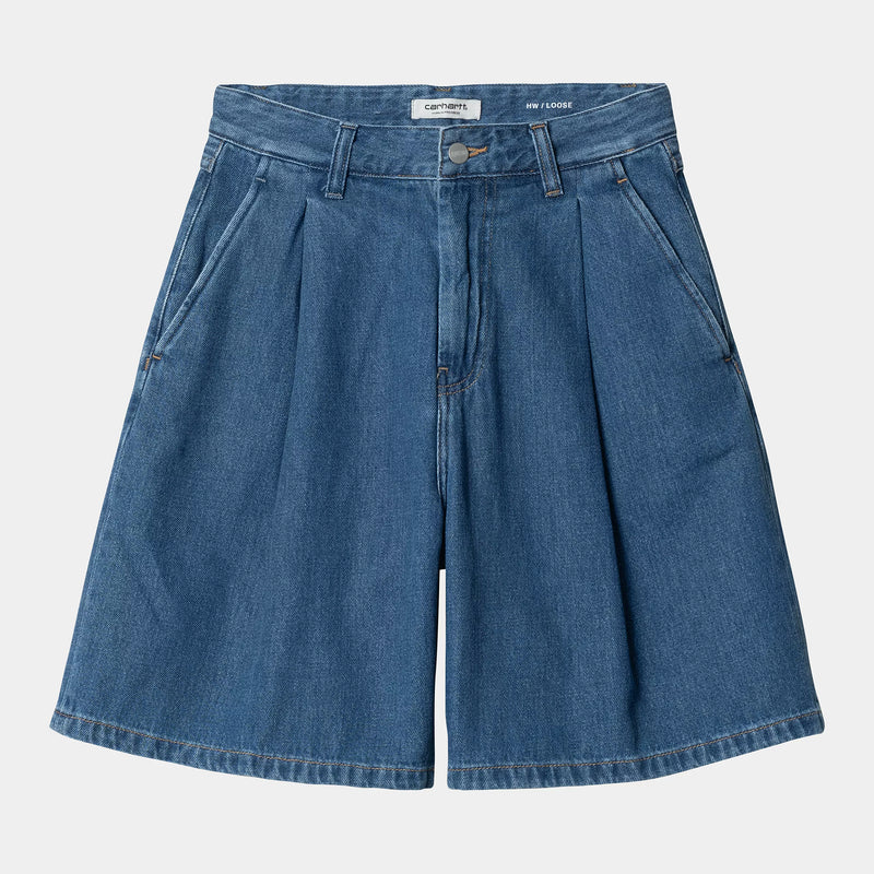 Carhartt WIP W' Alta Short 100% Cotton 'Olympia' Denim, 10.5 oz (Blue stone washed)