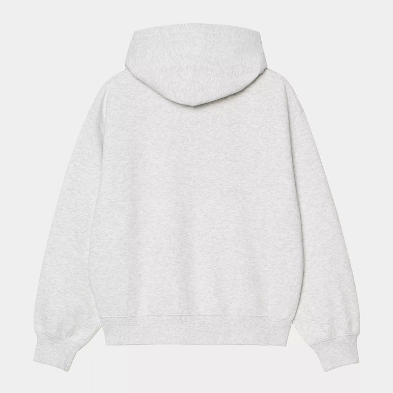 Carhartt WIP W' Hooded WIP Sweat Cotton/Polyester Sweat, 340 g/m² (Ash Heather)