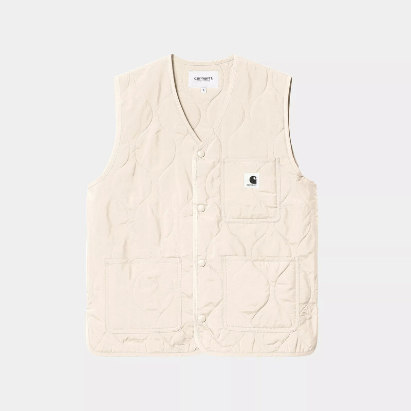 Carhartt WIP W' Skyler Vest 100% Recycled Polyester Ripstop, 2.2 oz (Natural)