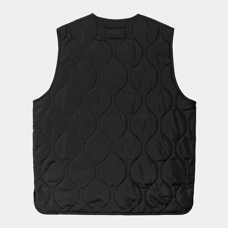 Carhartt WIP W' Skyler Vest 100% Recycled Polyester Ripstop, 2.2 oz (Black)