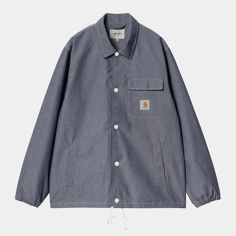 Carhartt WIP Blake Coach Jacket (Blue Rinsed)