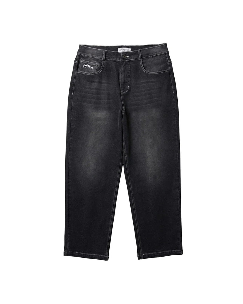 Evisen Eye Fire Jeans (Black)